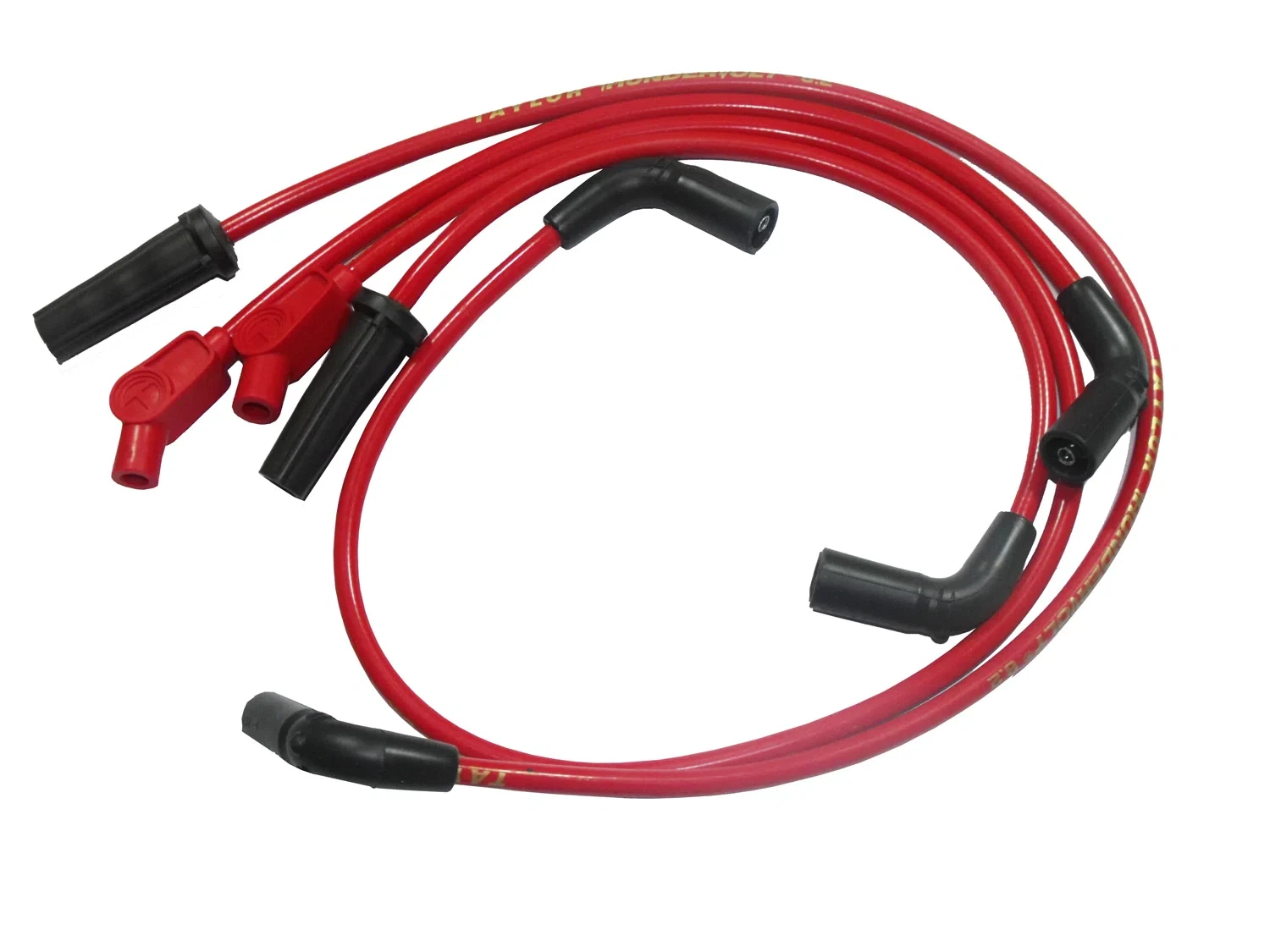 Spark Plug Wire Set 2018 Harley-Davidson 8mm Silicone Spiro Pro 135_ Red 10237